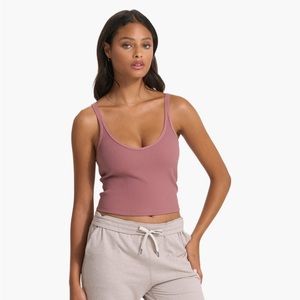 Vuori rib crop tank | size: XL